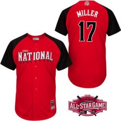 Cheap Shelby Miller Braves National League Jersey From China #17 In Men Women Youth Size