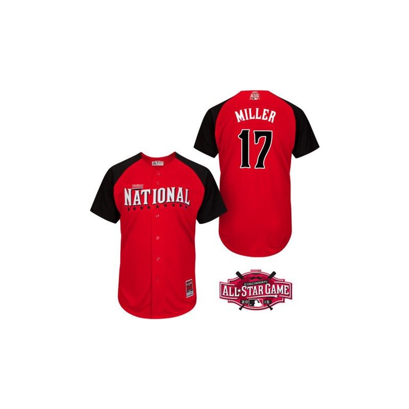 Cheap Shelby Miller Braves National League Jersey From China #17 In Men Women Youth Size