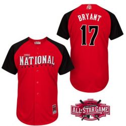 Cheap Kris Bryant Cubs National League Jersey From China #17 In Men Women Youth Size