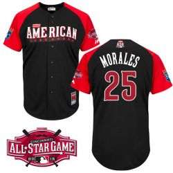 Cheap Kendrys Morales Royals American League Jersey From China #25 In Men Women Youth Size