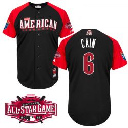 Cheap Lorenzo Cain Royals American League Jersey From China #6 In Men Women Youth Size