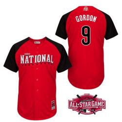 Cheap Dee Gordon Marlins National League Jersey From China #9 In Men Women Youth Size