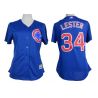 Cheap Jon Lester Cubs Women Jersey From China Blue #34