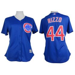 Cheap Anthony Rizzo Cubs Women Jersey From China Blue #44