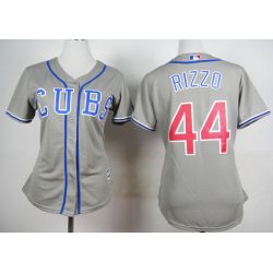 Cheap Anthony Rizzo Cubs Women Jersey From China Grey #44