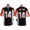 Cheap Andy Dalton Bengals Jersey #14 Black From China Game