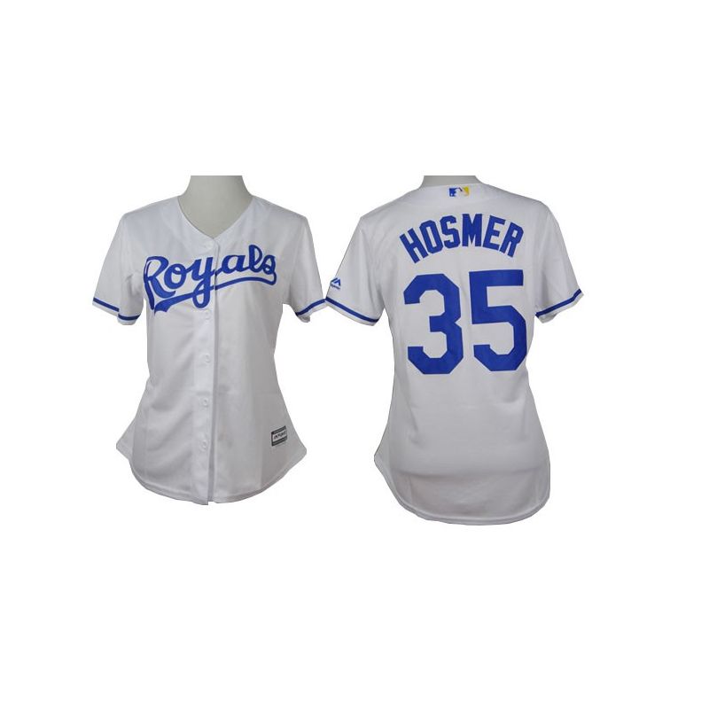 Cheap Eric Hosmer Royals Women Jersey From China White #35