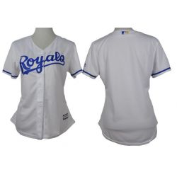 Cheap Royals Women Jersey From China Blank White