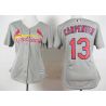 Cheap Matt Carpenter Cardinals Women Jersey From China Grey #13