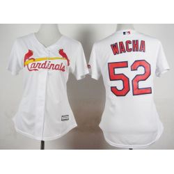 Cheap Michael Wacha Cardinals Women Jersey From China White #52