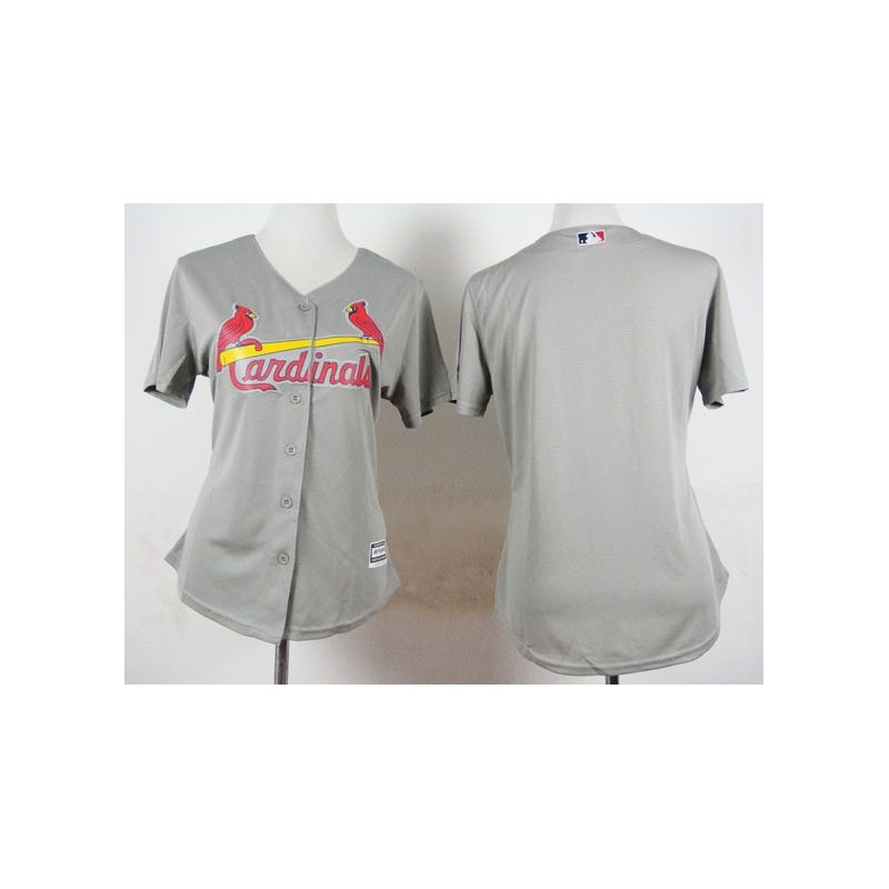 Cheap Cardinals Women Jersey From China Blank Grey Cheap Cardinals Women Jersey From China Blank Grey