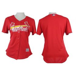 Cheap Cardinals Women Jersey From China Blank Red