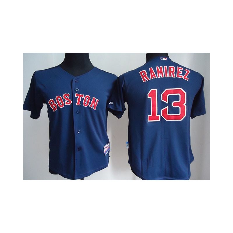 Cheap Hanley Ramirez Red Sox Youth Jersey From China Blue #13