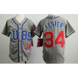 Cheap Jon Lester Cubs Youth Jersey From China Grey CUBS #34