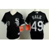 Cheap Chris Sale White Sox Youth Jersey From China Black #49