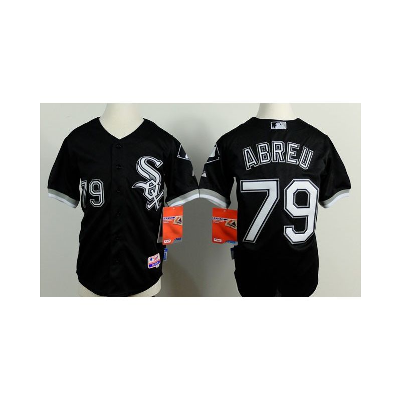 Cheap Jose Abreu White Sox Youth Jersey From China Black #79