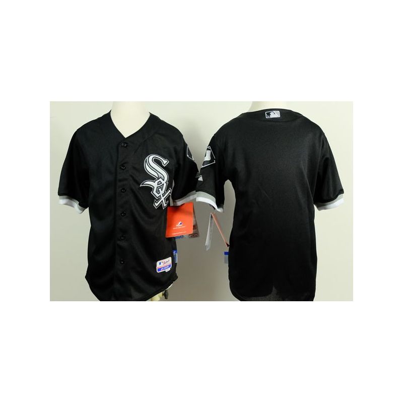 Cheap White Sox Youth Jersey From China Blank Black