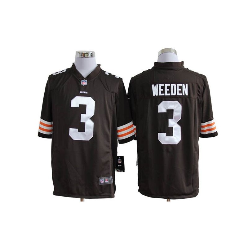 Cheap Brandon Weeden Browns Jersey #3 Brown From China Game Cheap Brandon Weeden Browns Jersey #3 Brown From China Game