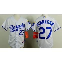 Cheap Brandon Finnegan Royals Youth Jersey From China White #27