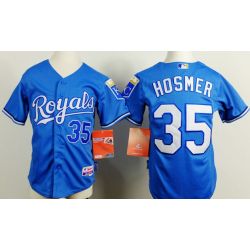 Cheap Eric Hosmer Royals Youth Jersey From China Blue #35