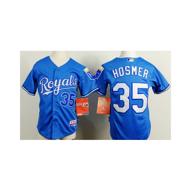 Cheap Eric Hosmer Royals Youth Jersey From China Blue #35 Cheap Eric Hosmer Royals Youth Jersey From China Blue #35