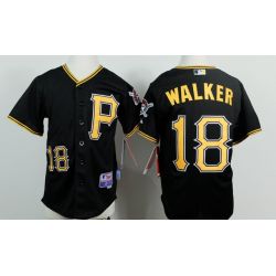 Cheap Neil Walker Pirates Youth Jersey From China Black #18