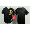 Cheap Pirates Youth Jersey From China Blank Black
