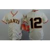 Cheap Joe Panik Giants Youth Jersey From China Cream #12