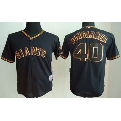 Cheap Madison Bumgarner Giants Youth Jersey From China Black #40