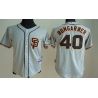 Cheap Madison Bumgarner Giants Youth Jersey From China Grey SF #40