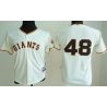 Cheap Pablo Sandoval Giants Youth Jersey From China Cream #48