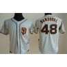 Cheap Pablo Sandoval Giants Youth Jersey From China Grey SF #48