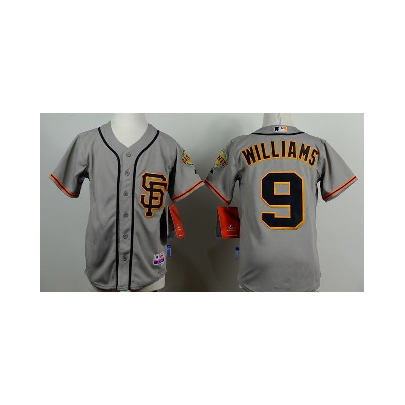 Cheap Matt Williams Giants Youth Jersey From China Grey SF #9