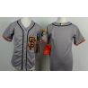 Cheap Giants Youth Jersey From China Blank Grey SF