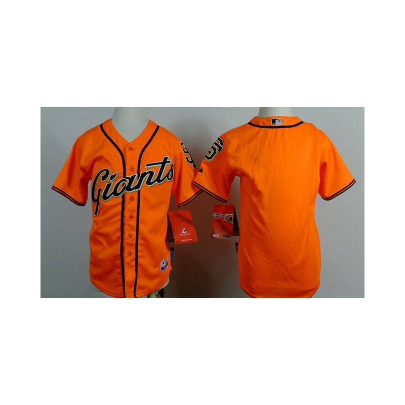 Cheap Giants Youth Jersey From China Blank Orange 2014 new