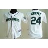 Cheap Ken Griffey Jr Mariners Youth Jersey From China White #24