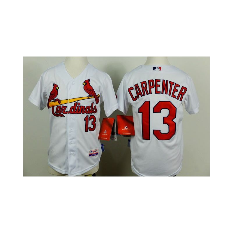 Cheap Matt Carpenter Cardinals Youth Jersey From China White #13 Cheap Matt Carpenter Cardinals Youth Jersey From China White #13