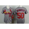 Cheap Adam Wainwright Cardinals Youth Jersey From China Grey #50