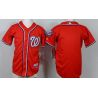 Cheap Nationals Youth Jersey From China Blank Red