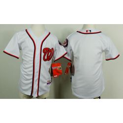 Cheap Nationals Youth Jersey From China Blank White