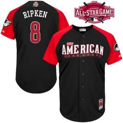 Cheap Cal Ripken Orioles Jersey From China 2015 ALL STAR #8 In Men Women Youth Size
