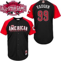 Cheap Ricky Vaughn Indians Jersey From China 2015 ALL STAR #99 In Men Women Youth Size