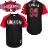 Cheap Ricky Vaughn Indians Jersey From China 2015 ALL STAR #99 In Men Women Youth Size