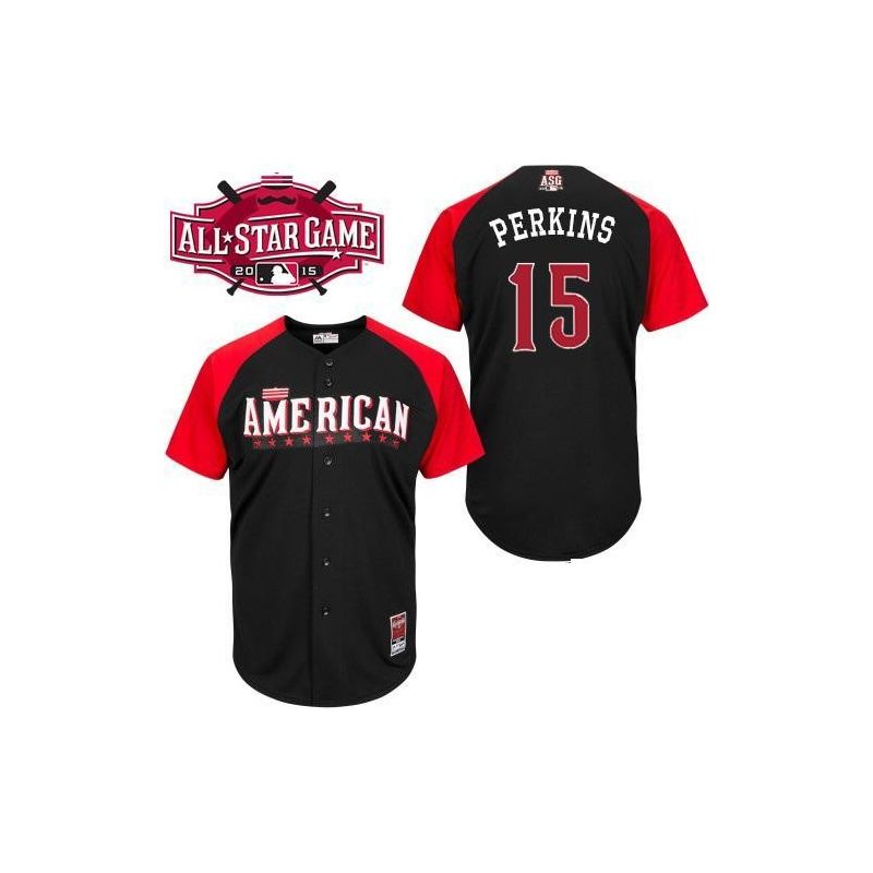 Cheap Glen Perkins Twins Jersey From China 2015 ALL STAR #15 In Men Women Youth Size