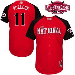 Cheap AJ Pollock Diamondbacks Jersey From China 2015 ALL STAR #11 In Men Women Youth Size