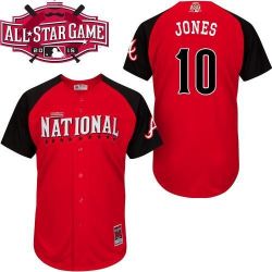 Cheap Chipper Jones Braves Jersey From China 2015 ALL STAR #10 In Men Women Youth Size