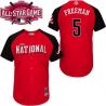 Cheap Freddie Freeman Braves Jersey From China 2015 ALL STAR #5 In Men Women Youth Size