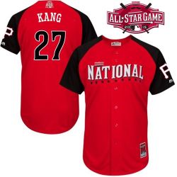 Cheap Jung-ho Kang Pirates Jersey From China 2015 ALL STAR #27 In Men Women Youth Size