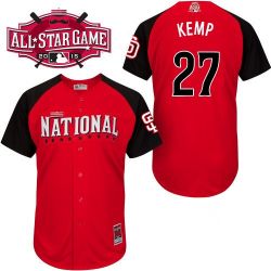 Cheap Matt Kemp Padres Jersey From China 2015 ALL STAR #27 In Men Women Youth Size