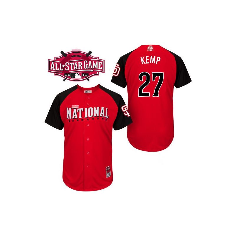 Cheap Matt Kemp Padres Jersey From China 2015 ALL STAR #27 In Men Women Youth Size